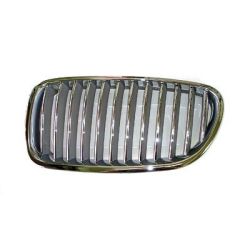 BMW BMW 5 SERIES HYBRID GRILLE LEFT (Driver Side) (CHR/SILVER)(WO/NIGHT VISION) OEM#51137261355 2012-2013 PL#BM1200200