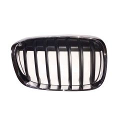 BMW BMW X1 GRILLE RIGHT (Passenger Side) BLACK W/CHROME FRAME (W/O M SPORT) OEM#51137354824 2016-2019 PL#BM1200289