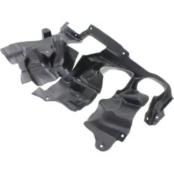 BMW BMW 5 SERIES (SEDAN) FRONT SPLASH SHIELD SIDE RIGHT (Passenger Side) (ENG UNDER CVR) OEM#51757185170 2011-2016 PL#BM1228167