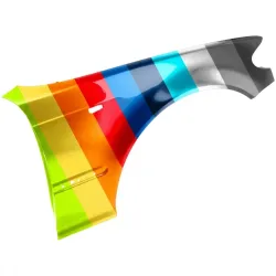 BMW BMW 3 ( i/xi ) (SEDAN/WAGON) FENDER RIGHT (Passenger Side) (SEDAN & WG) OEM#41357042324 2002-2005 PL#BM1241129