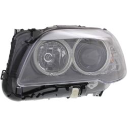 BMW BMW 5 SERIES (SEDAN) HEAD LAMP ASSY LEFT (Driver Side) (HALOGEN)(WO/AUTO ADJUST) OEM#63117203243 2011-2013 PL#BM2502174