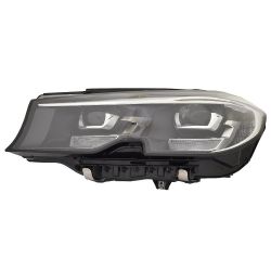 BMW BMW 3 SEDAN (330i/330e/M340i) HEAD LAMP UNIT LEFT (Driver Side) (LED)(WO/ADAPTIVE HL) OEM#63118496153 2019-2022 PL#BM2502196