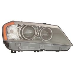 BMW BMW X3 HEAD LAMP UNIT RIGHT (Passenger Side) (XENON)(WO/ADAPTIVE)**CAPA** OEM#63117276996 2011-2014 PL#BM2503172C