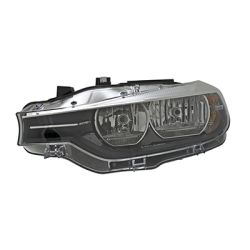 BMW BMW 3 (SEDAN) HYBRID HEAD LAMP LEFT (Driver Side) (HALOGEN)(WO/LOGO)**CAPA** OEM#63117365599 2016-2018 PL#BM2518166C