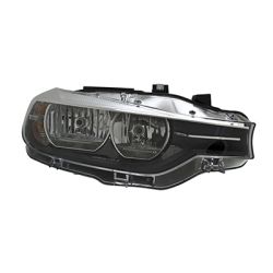 BMW BMW 3 (SEDAN) HEAD LAMP RIGHT (Passenger Side) (HALOGEN)(WO/LOGO)**CAPA** OEM#63117365600 2016-2018 PL#BM2519166C