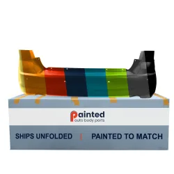 DODGE JOURNEY REAR B COVER PRIMED (1PC CVR)(DUAL EXH)(W/SENSOR) OEM#1SU16TZZAG (P) 2011-2020 PL#CH1100971