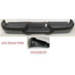 DODGE TRUCKS & VANS DODGE/PU (R2500/3500) REAR STEP BMP ASSY BLACK (WO/SENSOR) OEM#68576320AA-PFM 2019-2024 PL#CH1103170