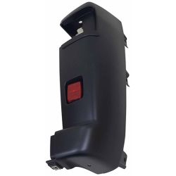 DODGE TRUCKS & VANS PROMASTER 1500/2500/3500 REAR BUMPER SIDE COVER RIGHT (Passenger Side) TXT-BLACK W/REFLECTOR (W/BSD) OEM#7FM50JXWAB 2022-2024 PL#CH1117108