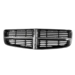 DODGE CHARGER  GRILLE CHROME FRAME/ BLACK BAR INSERT OEM#4806180AD 2006-2010 PL#CH1200296