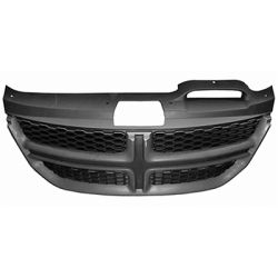 DODGE JOURNEY  GRILLE PTD/BLACK (EXC CROSSROAD) OEM#1VU67TZZAC 2011-2019 PL#CH1200361