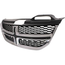DODGE JOURNEY  GRILLE CHROME/BLACK OEM#1SU84SZ0AC 2011-2020 PL#CH1200362