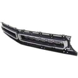 DODGE CHALLENGER GRILLE BLACK W/CHR MOLDING (R/T;R/T PLUS;SXT;SXT PLUS) OEM#68259754AD 2015-2023 PL#CH1200389