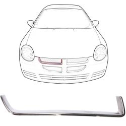 DODGE NEON/SX 2.0  GRILLE MLDG UPPER RIGHT (Passenger Side) CHROME OEM#5303562AB 2003-2005 PL#CH1202100