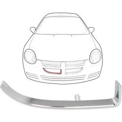 DODGE NEON/SX 2.0  GRILLE MLDG LOWER RIGHT (Passenger Side) CHROME OEM#5303564AA 2003-2005 PL#CH1202102