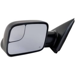 DODGE TRUCKS & VANS DODGE/PU ( R1500)(EXC Mega Cab 06-08) DOOR MIRROR LEFT (Driver Side) POWER/HEATED (W/TOWING)(FOLD IN/FOLD UP)(CURVE ARM) OEM#55077445AO 2002-2008 PL#CH1320228