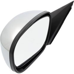 CHRYSLER 300 DOOR MIRROR LEFT (Driver Side) PWR/HTD/MANUAL-FOLD (CHROME CVR)(WO/MEMORY)(8 hole/5 wire) OEM#4806871AL-PFM 2005-2010 PL#CH1320324