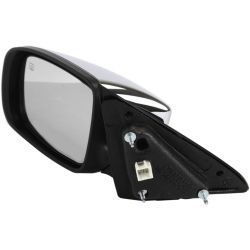 CHRYSLER 200 SEDAN DOOR MIRROR LEFT (Driver Side) PWR HTD CHROME OEM#68081541AD-PFM 2011-2014 PL#CH1320329