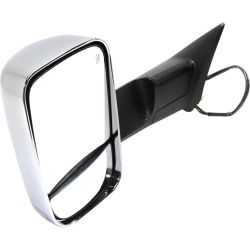 DODGE TRUCKS & VANS DODGE/PU (R2500/3500) DOOR MIRROR LEFT (Driver Side) PWR/HTD/SIGNAL/PUDDLE/MEMORY (CHR)(TOW TYPE) OEM#68143807AE 2012 PL#CH1320334
