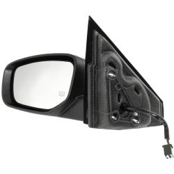DODGE DART DOOR MIRROR LEFT (Driver Side) PWR/HTD/SIGNAL/PUDDLE (WO/BLIND SYSTEM) OEM#1TA131X8AI-PFM 2013-2015 PL#CH1320364