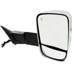 DODGE TRUCKS & VANS DODGE/PU (R2500/3500) DOOR MIRROR RIGHT (Passenger Side) PWR/HTD/SIGNAL/PUDDLE/MEMORY (DUAL GLASS)(CHR)(W/TOW) OEM#68285866AB 2013-2018 PL#CH1321351