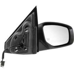 DODGE DART DOOR MIRROR RIGHT (Passenger Side) PWR/HTD/SIGNAL/PUDDLE (WO/BLIND SYSTEM) OEM#1TA121X8AI-PFM 2013-2015 PL#CH1321364