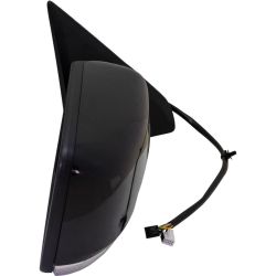 DODGE TRUCKS & VANS DODGE/PU  (R1500)( CLASSIC) DOOR MIRROR RIGHT (Passenger Side) PWR/HTD/SIGNAL/PUDDL/P-FOLD (WO/TOW)(BLACK) OEM#5XY521XRAK 2018-2019 PL#CH1321486