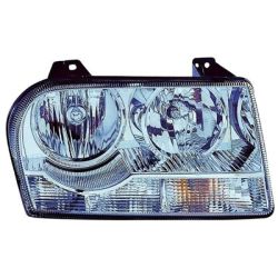CHRYSLER 300  HEAD LAMP ASSY LEFT (Driver Side) 2.7/3.5L (HALOGEN)(WO/PROJECTOR)**CAPA** OEM#4805757AH 2005-2007 PL#CH2518111C