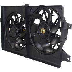 CHRYSLER SEBRING/SEDAN  RADIATOR & A/C FAN ASSY (DUAL FAN) OEM#CH3115122 2001-2006 PL#CH3115122