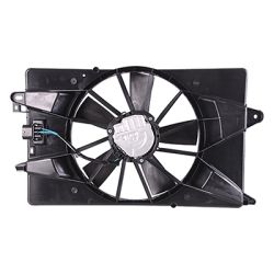 CHRYSLER 200 SEDAN  RADIATOR & A/C FAN ASSY (SINGLE FAN) 2.4/3.6L W/BRUSHLESS MOTOR OEM#68197298AB 2015-2017 PL#CH3115180