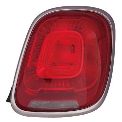 FIAT 500X (FIAT)  TAIL LAMP ASSY RIGHT (Passenger Side) (CHROME) **CAPA** OEM#68285285AA 2016-2018 PL#FI2819103C