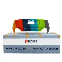 FORD MUSTANG REAR BUMPER COVER PRIMED (W/SENSOR)(GT/BOSS 302)(W/CALIFORNIA)**CAPA** OEM#DR3Z17K835APTM 2013-2014 PL#FO1100688C