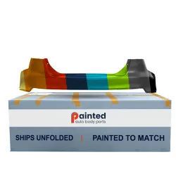 FORD FOCUS SEDAN  REAR BUMPER COVER PRIMED (WO/SENSOR) OEM#F1EZ17906LAPTM 2015-2018 PL#FO1100713