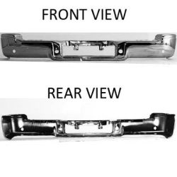 FORD TRUCKS & VANS FORD/PU  (F150 EXC HERITAGE) STEP BMP CHROME (W/SENSOR)(FLARESIDE) OEM#4L3Z17906NA 2004-2008 PL#FO1102352