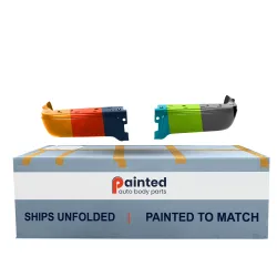 FORD TRUCKS & VANS FORD/PU (F150) SVT RAPTOR STEP BUMPER PTD RIGHT (Passenger Side) & LEFT (Driver Side) (2PC SET) (WO/SENSORS)(RE) OEM#9L3Z17906CPTM (P) 2010-2014 PL#FO1102375