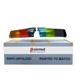 FORD TRUCKS & VANS FORD/PU  (F150)(EXC RAPTOR) REAR FACE BAR SET PTD (RH&LH)(WO/SENSOR) OEM#FL3Z17906CPTM 2015-2020 PL#FO1102382