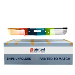 FORD TRUCKS & VANS FORD/PU (F150 EXC HERITAGE) STEP BUMPER ASSEMBLY CHROME (STYLESIDE)(HITCH STYLE)(W/SENSOR)(TO 8-8-05) OEM#4L3Z17906BA-PFM 2004-2005 PL#FO1103119