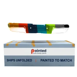 FORD TRUCKS & VANS FORD/PU F250/350/450 (SUPER DUTY) REAR STEP BUMPER ASSY CHROME W/BLACK PAD (WO/SENSOR) OEM#9C3Z17906B-PFM 2013-2016 PL#FO1103176