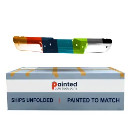 FORD TRUCKS & VANS FORD/PU (F250/350/450) Super Duty REAR STEP BUMPER ASSEMBLY CHROME W/BLK PAD (W/SENSOR)**CAPA** OEM#9C3Z17906D-PFM (P) 2013-2016 PL#FO1103177C