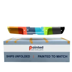 FORD TRUCKS & VANS FORD/PU F250/350/450 (SUPER DUTY) REAR STEP BUMPER ASSY BLACK/PTM W/TAN PAD (W/SENSOR)(KING RANCH) OEM#9C3Z17906CPTM-PFM 2013-2016 PL#FO1103180