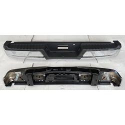 FORD TRUCKS & VANS FORD/PU F150 HYBRID REAR STEP BMP ASSY CHROME (WO/SENSOR)(WO/TOW HITCH) OEM#ML3Z17906CA-PFM 2021-2023 PL#FO1103241