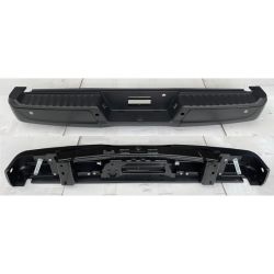FORD TRUCKS & VANS FORD/PU F150 HYBRID REAR STEP BMP ASSY BLACK (W/SENSOR)(W/ACTIVE PK SENSOR)(WO/TOW HITCH) OEM#ML3Z17906JAPTM-PFM 2021-2023 PL#FO1103246