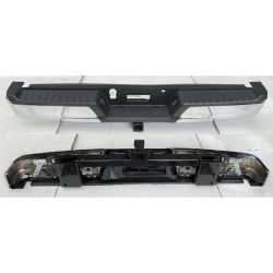 FORD TRUCKS & VANS FORD/PU F150 HYBRID REAR STEP BMP ASSY CHROME (WO/SENSOR)(W/STD TOW HITCH) OEM#ML3Z17906CA-PFM 2021-2023 PL#FO1103247