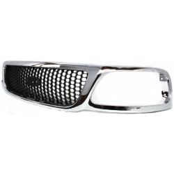 FORD TRUCKS & VANS FORD/PU (NEW)(F150/F250)LD GRILLE CHROME Frame & PTD Inner (Honeycomb) OEM#3L3Z8200BB 1999-2003 PL#FO1200404