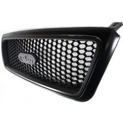 FORD TRUCKS & VANS FORD/PU  (F150 EXC HERITAGE) GRILLE BLACK (XLT)(W/ Honeycomb)(06 W/O Appearance Pkg) OEM#4L3Z8200CAPTM 2004-2006 PL#FO1200415