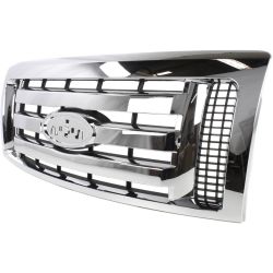 FORD TRUCKS & VANS FORD/PU  (F150)(EXC SVT RAPTOR) GRILLE CHROME (3 BAR)(XLT MDL)**CAPA** OEM#9L3Z8200D 2009-2012 PL#FO1200511C