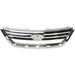 FORD FIESTA/SEDAN GRILLE CHROME*CAPA** OEM#AE8Z8200AA 2011-2013 PL#FO1200532C