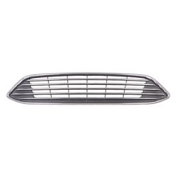 FORD FOCUS SEDAN GRILLE CHROME/BLACK W/CHROME MLDG (TITANINUM) OEM#F1EZ8200C 2015-2018 PL#FO1200563