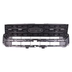 FORD TRUCKS & VANS EXPLORER GRILLE BLACK (SPORT) OEM#FB5Z8200BA 2016-2017 PL#FO1200580