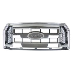 FORD TRUCKS & VANS FORD/PU  (F150)(EXC RAPTOR) GRILLE CHROME (XLT BASE) OEM#FL3Z8200DA 2015-2017 PL#FO1200584