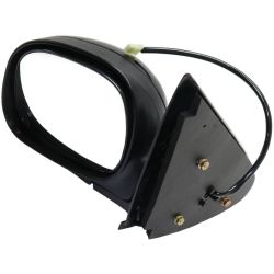 FORD TRUCKS & VANS FORD/PU (NEW)(F150/F250)LD DOOR MIRROR LEFT (Driver Side) PWR (W/O SIGNAL)(Exc LIGHNING)(BLK CVR) OEM#F85Z17683BAA-PFM 1997-2001 PL#FO1320134